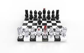 It has a unique mixed material design featuring stainless steel, wood, brass, and leather all in perfect harmony with each other. Most Beautiful Chess Sets In The World Architectural Digest