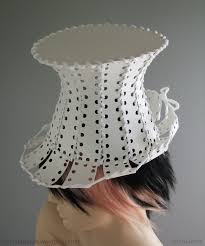 Paper top hat step 1: Sewing Card Top Hat Fiber And Pixels
