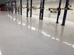Full broadcast silica sand epoxy floor coating in a commercial kitchen. Commercial Epoxy Flooring In Sacramento Ca California Custom Coatings
