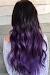 Brown Purple Ombre Hair