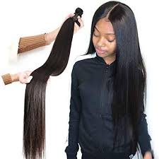 Our hair extension weave/weft is machine sewn along the top so you can cut the weft to size. 21 Mo Finance 8 40inch Peruvian 1 Bundle 24inch Straight Wave 100 Abunda