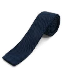 Founded in london in 1977, drake's is trunk tailor's oldest partner. Dark Blue Knit Tie Jaan J The Home Of Non Silk Vegan Ties