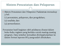 Sistem Pencatatan Dan Pelaporan Terpadu Puskesmas Sketsa