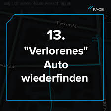 Find My Car Funktion Von Pace Autos Autowasche Tricks