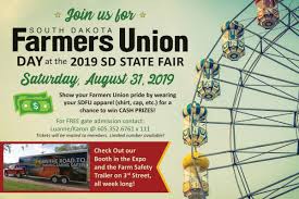 S.D. Farmers Union Celebrates Community Heroes, Farmers & Ranchers During  SDFU Day at the State Fair
