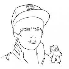 coloriage justin bieber dessin gratuit a imprimer petits coloriages vw bus