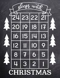 How Many Days Until Christmas Free Printable Paper Trail Design Free Christmas Free Christmas Printables Days Until Christmas