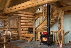 So many log cabin decorating styles rely heavily on warm colors brought out by the wood. Using Color In A Log Home