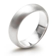 Mens Plain Wedding Ring Sterling Silver D Shape 6 Mm Hand Forged Weddin Sterling Silver Wedding Rings Sterling Silver Personalized Rings Silver Wedding Bands