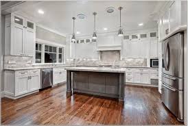 Kitchen Splendid Cool Winsome White Kitchen Dark Floors Exquisite Kitchens With Dark Floors White Kitchen Interior White Modern Kitchen White Kitchen Design