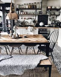 When my wife and i moved into our new house, there was a spot that was perfect for a large dining room table. 40 Amazing Rustic Scandinavian Kitchen Ideas For Increasing Harmony Rustic Scandinavian Kitchen Kitchen Inspiration Design Industrial Decor Kitchen