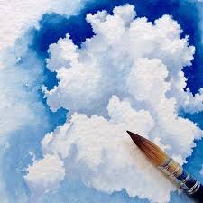 49 Super Ideas Painting Oleo Realistic Watercolor Illustration Art Watercolor Clouds