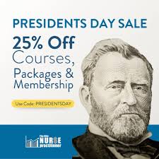 Invest in YOU—President’s Day Sale is LIVE!, Now through Friday 2/21 at  11:59 PM, get 25% off memberships, courses, and packages with code  PRESIDENTSDAY., ✔ Join the Elite NP Inner Circle for ...