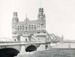 Die Von Hermann Lohse 1815 1893 Entworfene Und Zwischen 1884 Und 1887 Errichtete Neue Norderelbbrucke In Hamburg Di Hamburg Geschichte Hamburg Meine Perle