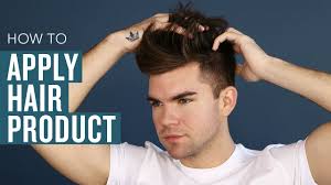 Men's hair highlights are making a major comeback. Men S Hair Styling Tips How To Properly Apply Product Youtube