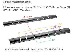 Reese fifth wheel hitch rails. Reese 30035 Universal Rail Mounting Bracket Kit