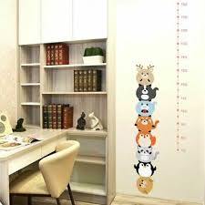 Childrens Bedroom Decor Sports Growth Chart For Kids Sports