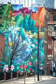 Giant Mural On The Side Of A Building In Pittsburgh Pennsylvania Mural Street Art Public Art