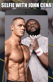 Wrestling superstar john cena has a grown a beard, and it looks really wrong and weird. Selfie With John Cena Wwe Photo Editor For Android Apk Download