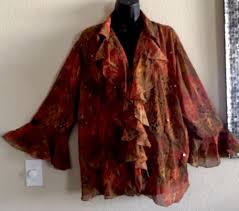 Fall Boho Dress Barn Bell Sleeve Blouse Sheer 2x Long Sleeve Fashion Clothing Shoes Accessories Womensc Boho Dress Fall Dress Barn Dresses Awesome Blouse