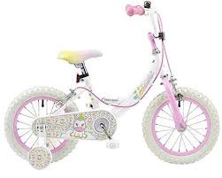 Unicorn Girls Bike 14 Cute Age 4 6 Year Old Unicorn Bike Bikes Girls Kids Bike