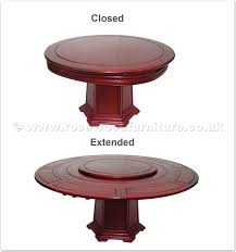 Removable lazy susan for cleaning purpose. Rosewood Extendable Round Dining Table With 8 Chairs And 36 Inch Lazy Susan Ff7707e