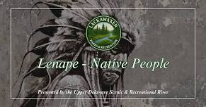 Parks & Recreation "Lenape-Native People” Program — Lackawaxen