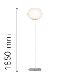 Glo ball f3 floor lamp providing diffused light, find more details on the official flos website. Glo Ball Floor 3 Lampe Boden Flos