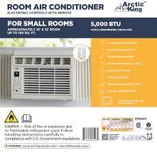 In fact, a window unit is thought to be 1.8 times more likely to cause a fire than a traditional unit. Buy Arctic King 5 000 Btu 115v Window Air Conditioner With Remote Wwk05cr01n Online In Italy 967172287