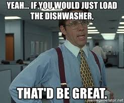 How Do You Wash The Dishes Monetary Musings