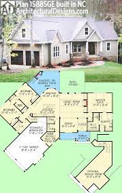 Search our selection of craftsman house plans to find your dream home! Plan 15885ge Affordable Gable Roofed Ranch Home Plan Craftsman House Plans Ranch House Plans Dream House Plans