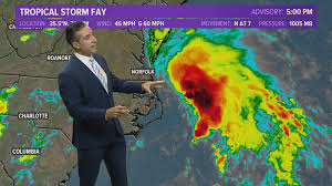 In 2005, the busiest hurricane season on record, the sixth named. Tropics Update Tropical Storm Fay Forecast July 9 2020 13newsnow Com