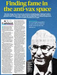 Finding fame in the anti-vax space