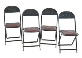 Free shipping on orders over $25 shipped by amazon. Group Of Four Matching Heavily Reinforced Pressed And Folded Black Enameled Chicago Stadium Industrial Folding Chairs With Original Seat Pads