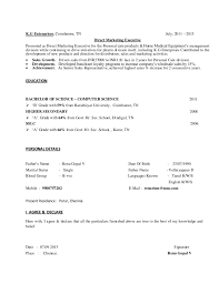 How to format a resume. Cv For Experienced Person Executive Level