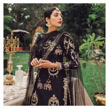 Black And Silver Punjabi Suit Black Silver Elephant Printed Punjabi Suit White Indian Wedding Dress Designer Dresses Indian Punjabi Outfits