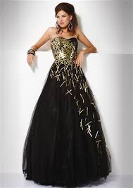 Cool Black And Gold Prom Dress Very Unconventional Masquerade Dresses Prom Dresses Jovani Gold Prom Dresses