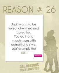 Reason 26 Reasons Why I Love You Why I Love You Reasons I Love You