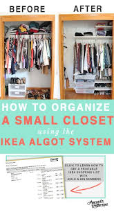 Clear everything out of your closet. How To Organize A Small Closet For Maximum Storage Space Organization Bedroom Small Closet Small Closet Organization