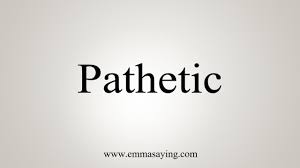 How to pronounce pathetic (audio) \ adverb. How To Say Pathetic Youtube