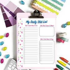 My Daily Shit List Planner Insert Instant Download 8 5 X 11 Plannerinsert Printable Humor Plannerprintable Todol Planner Inserts Planner Printable Planner
