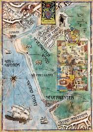 Neverwinter Nights Map Fantasy World Map Neverwinter Nights Cartography