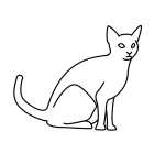 The final geometry will look like the image shown above. How To Draw A Cat