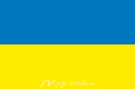 Limited time sale easy return. Ukraine Flag Wallpaper Wall Mural By Magic Murals