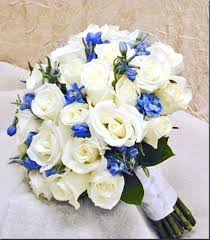 Wedding Flowers Blue And White Blue Wedding Flowers Blue Wedding Bouquet White Wedding Bouquets