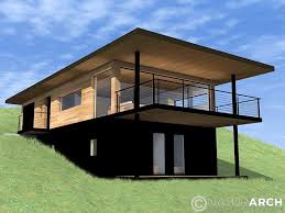 Resultat De Recherche D Images Pour Maison Design Sur Terrain Tres En Pente Plan Maison Ossature Bois Maison Contemporaine Maison En Bois Moderne