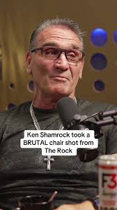 Ken Shamrock Recalls Brutal Chair Shot from The Rock