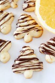 Spritz cookies are a classic christmas cookie! Orange Chocolate Spritz Cookies Two Peas Their Pod Chow Hub