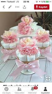 Diaper Centerpiece Girl Baby Shower Centerpieces Baby Shower Princess Baby Shower Table Centerpieces