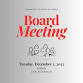 Board Meeting event image
